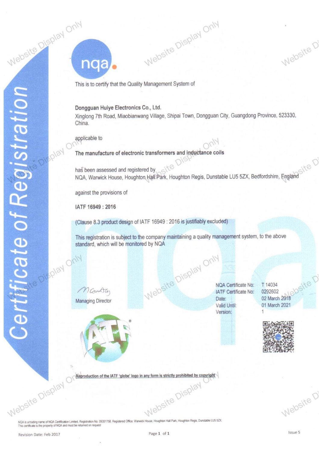 IATF16949