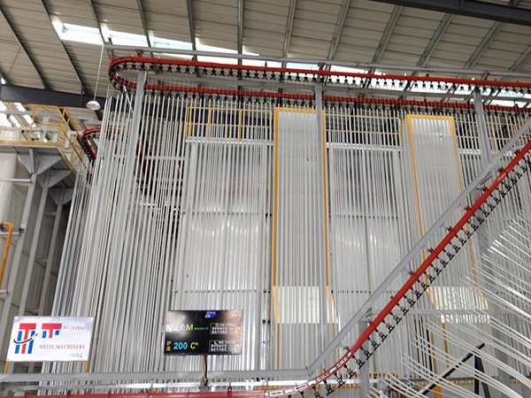 Vertical Powder Coating Line