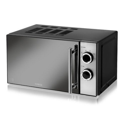 double knobs contral microwave oven