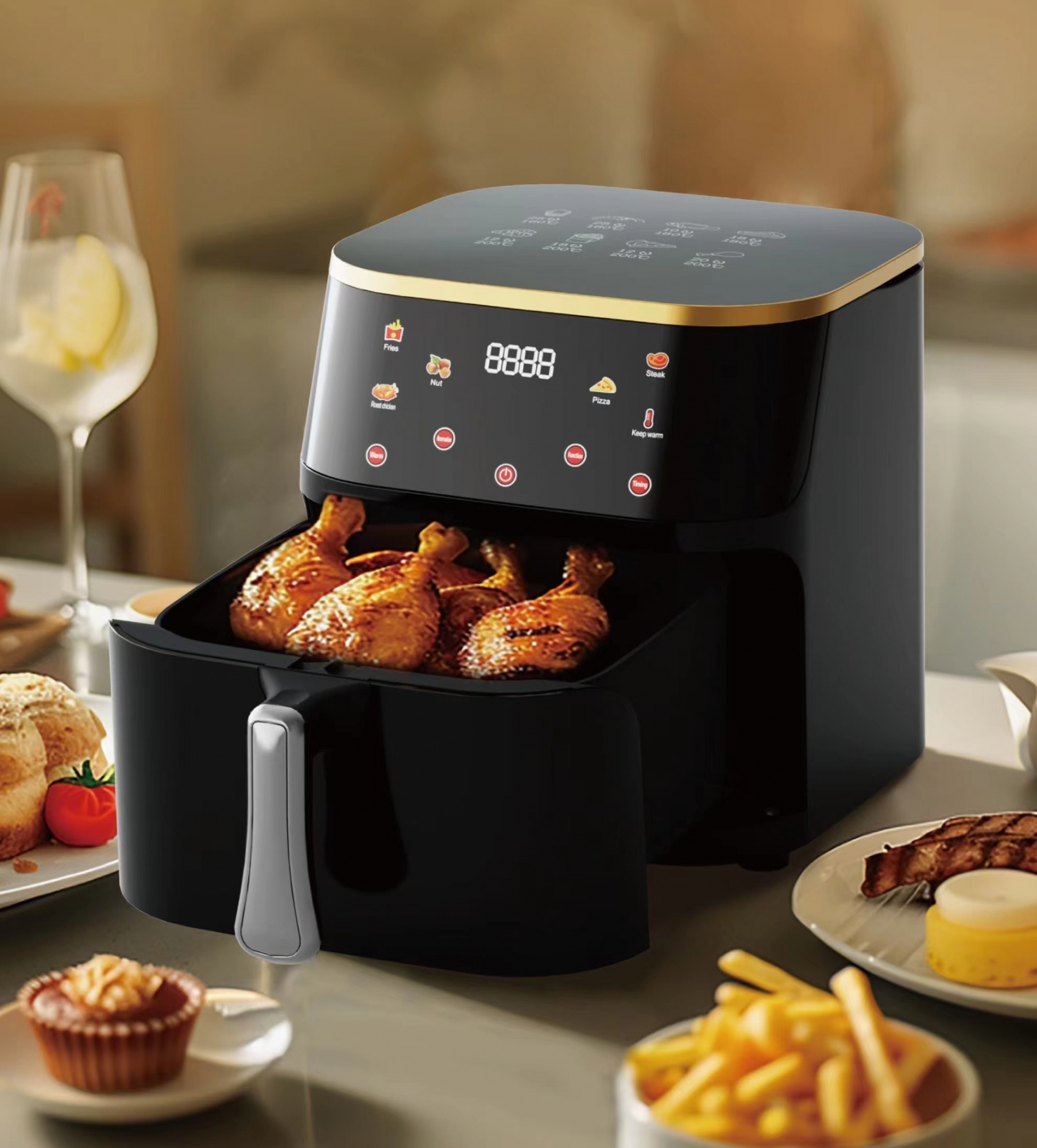 7 liters airfryer hotairoven