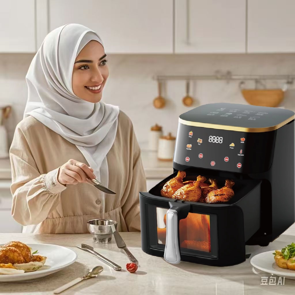 10 liters vision window airfryer