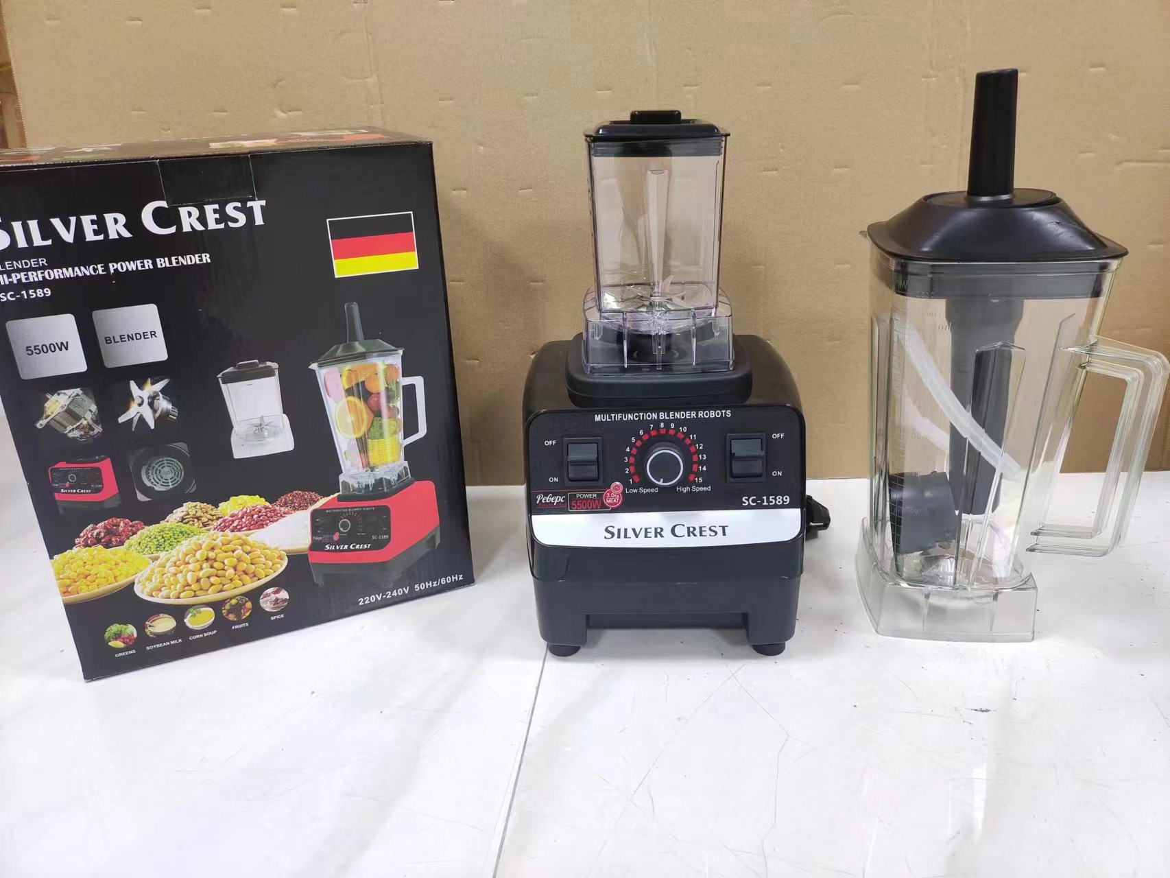2 liters PC  cup blender mixer