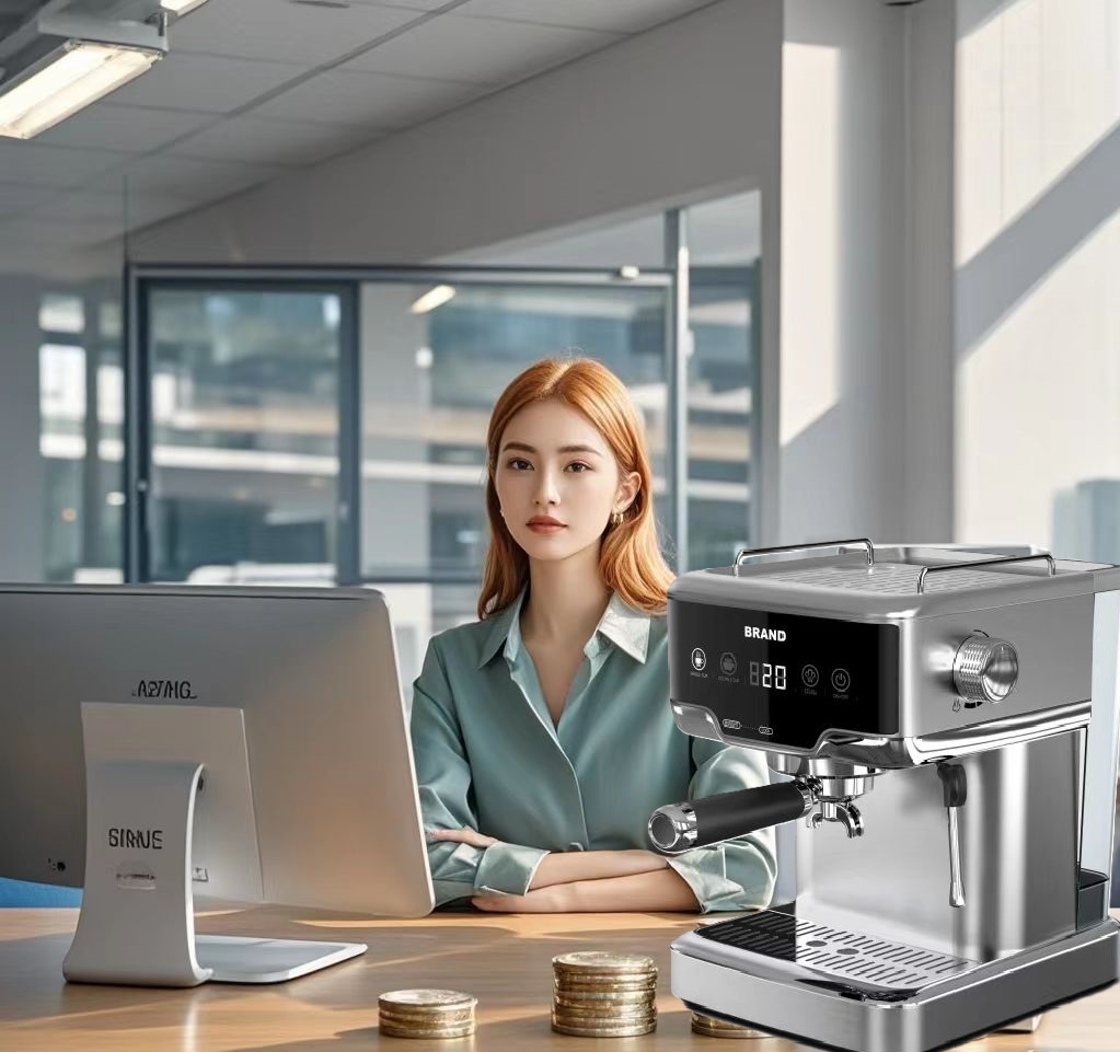 SS housing espresso coffee maker 