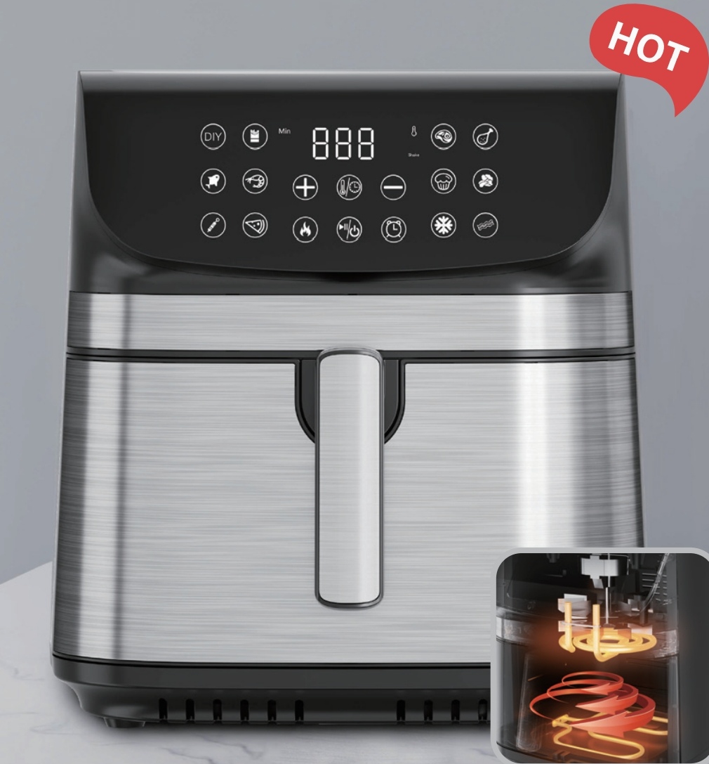 big capacity double heater airfryer