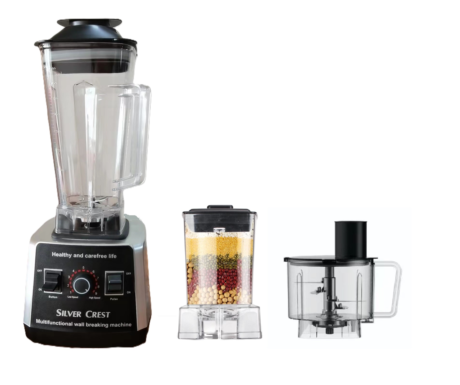 kitchen with this powerful 3-in-1 food blender 