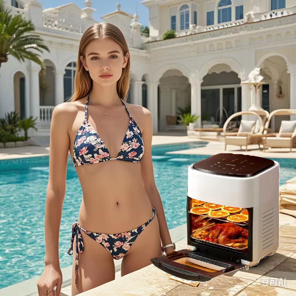 15 liters open window electric oven