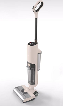 Intelligent floor scrubbing and mopping vacuum cleaner
