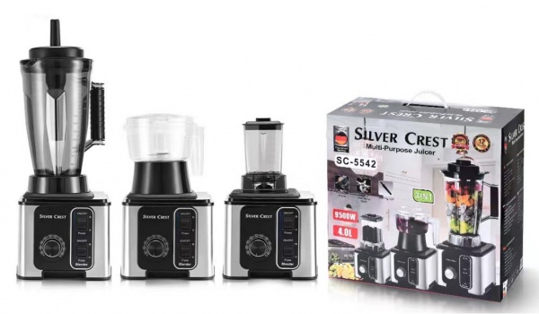 3-in-1 Food Blender | 1200W Professional Blender with Travel Cup & Nutri Bowl