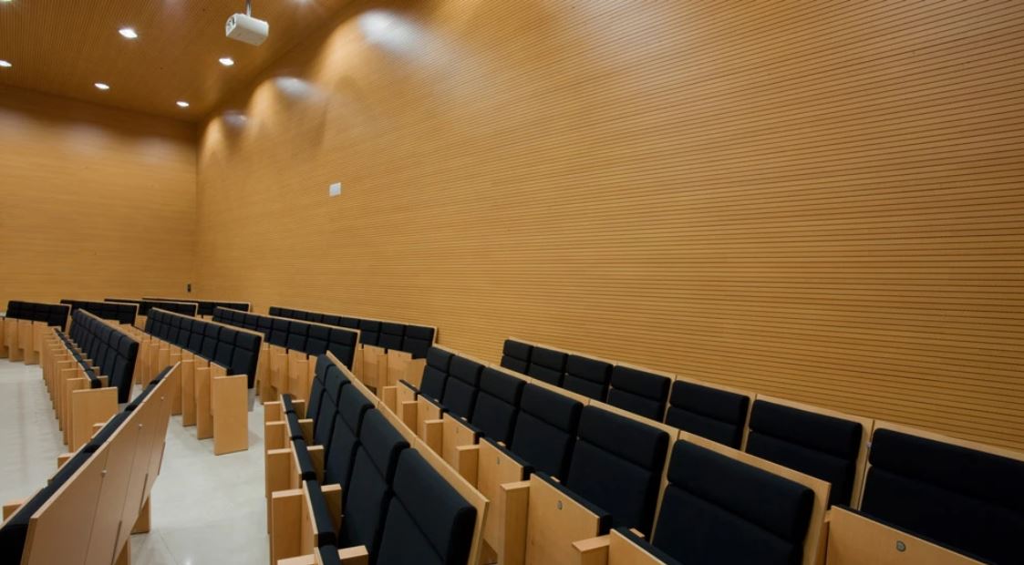 wooden acoustic panel