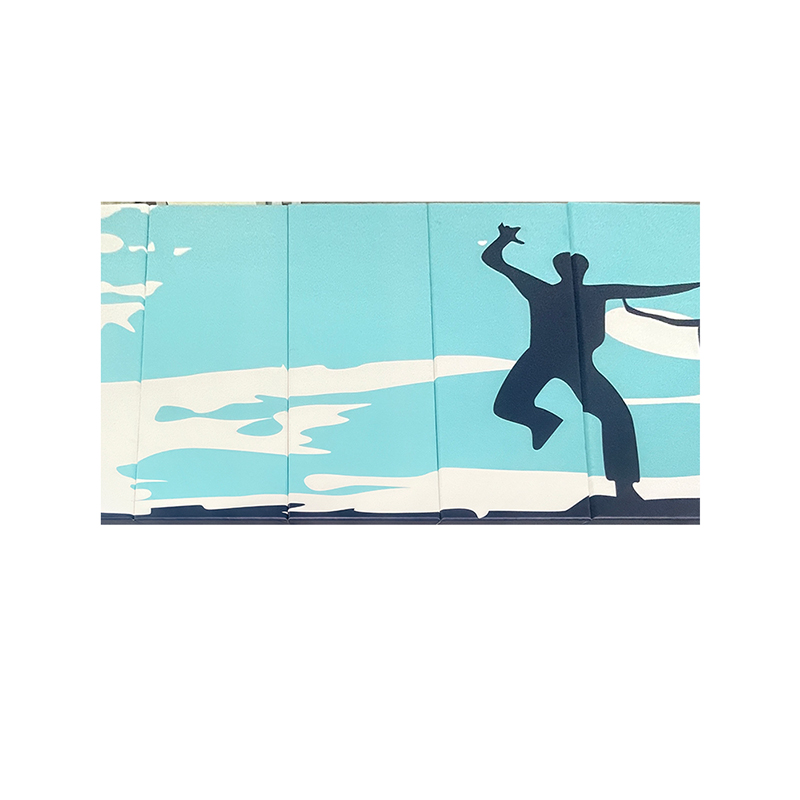 Custom sports dynamic fabric acoustic panel for gym/gym/gymasium