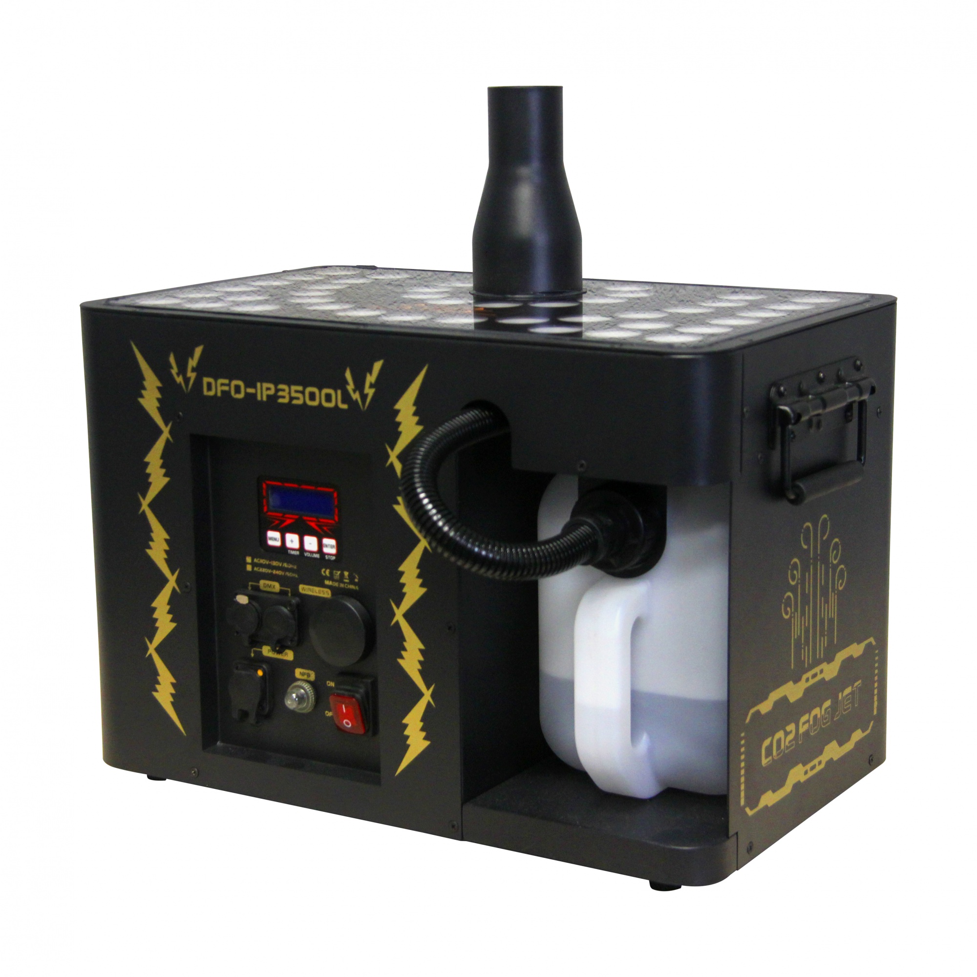 High-Speed Air Column Smoke Machine