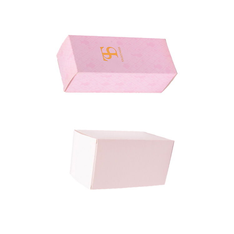 Custom Folded Paper Boxes For Nail Polish Matt coated Paper Box Nail Polish Oil Paper Boxes For Cosmetic
