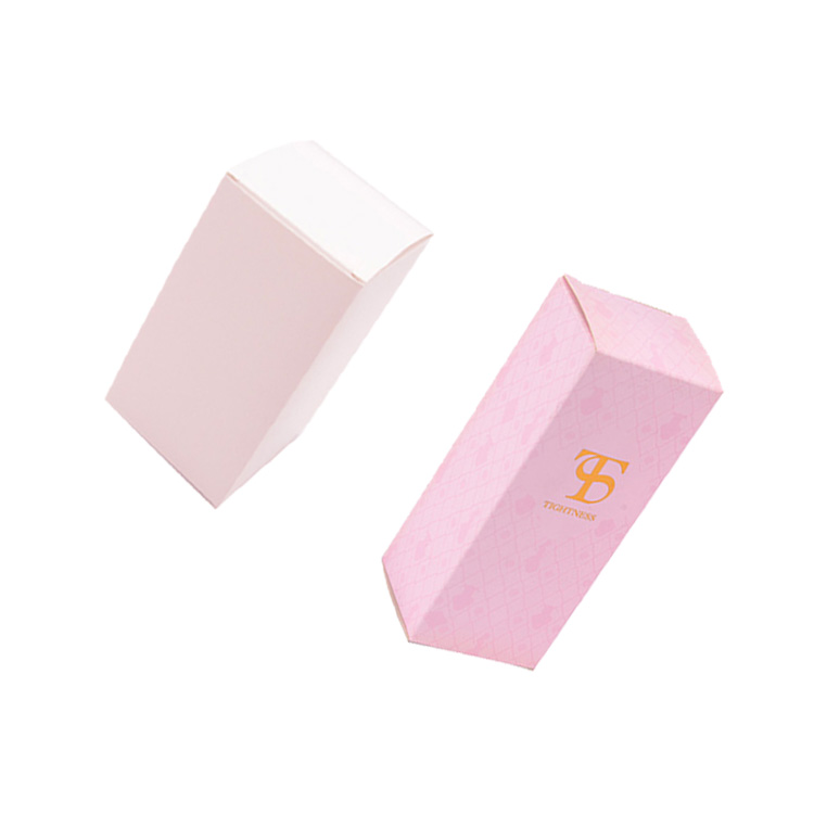 Custom Nail Polish Oil Boxes Matt coated Lipstick Paper Boxes Folded Packaging Box For Cosmetic