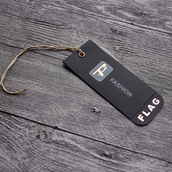 Custom Shirt Garment Hang Tag Clothing Hang Tag For Mens Clothes Luxury Jeans Hang Tag With Gold Foil