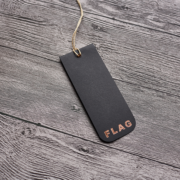 Custom Shirt Garment Hang Tag Clothing Hang Tag For Mens Clothes Luxury Jeans Hang Tag With Gold Foil
