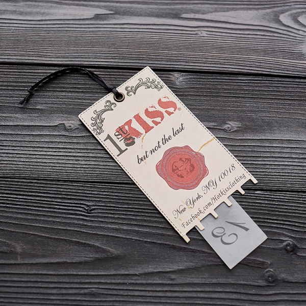 Custom Hang Tag For Jeans Paper Hang Tag For Clothes Garment Clothing Hang Tag For T shirt