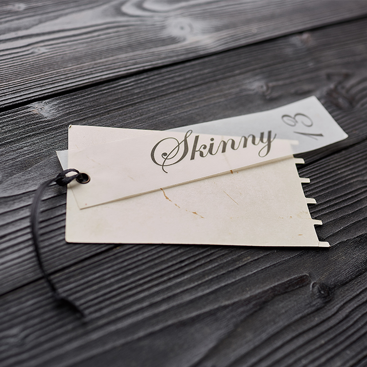 Custom Hang Tag For Jeans Paper Hang Tag For Clothes Garment Clothing Hang Tag For T shirt