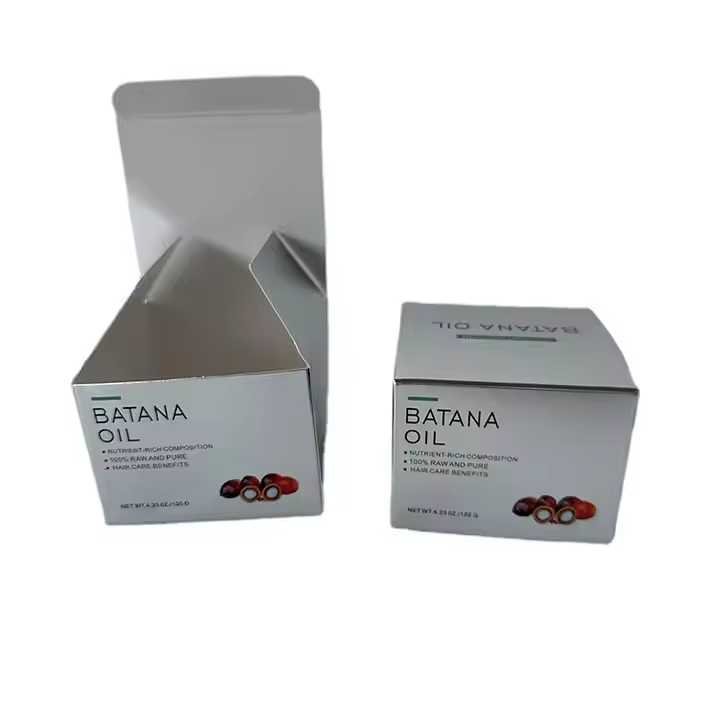 Custom Luxury Face Cream Packaging Box Cosmetic Face Cream Package Box Luxury Glossy Silver Paper Box Printing