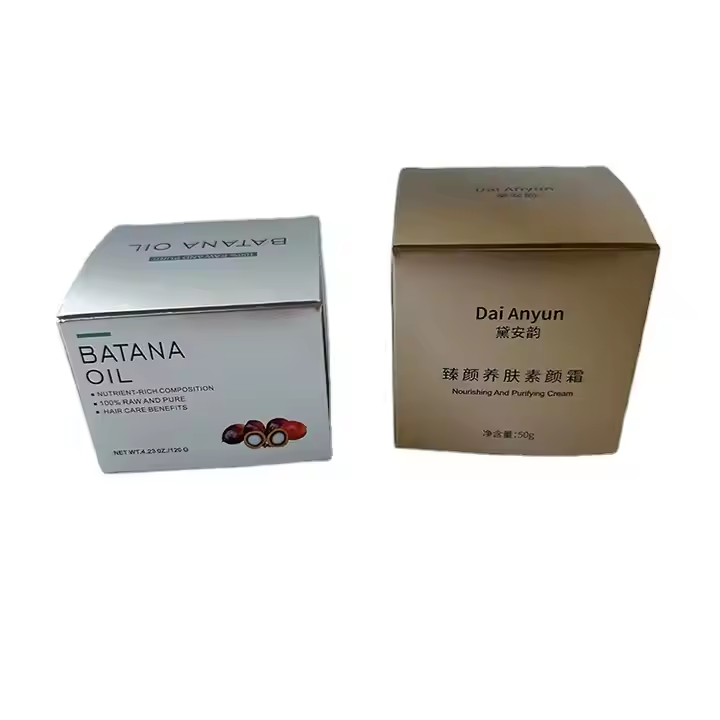 High Quality Custom Packaging Boxes For Face Cream Luxury Face Cream Jar Package Box Custom Paper Boxes For Skin Care