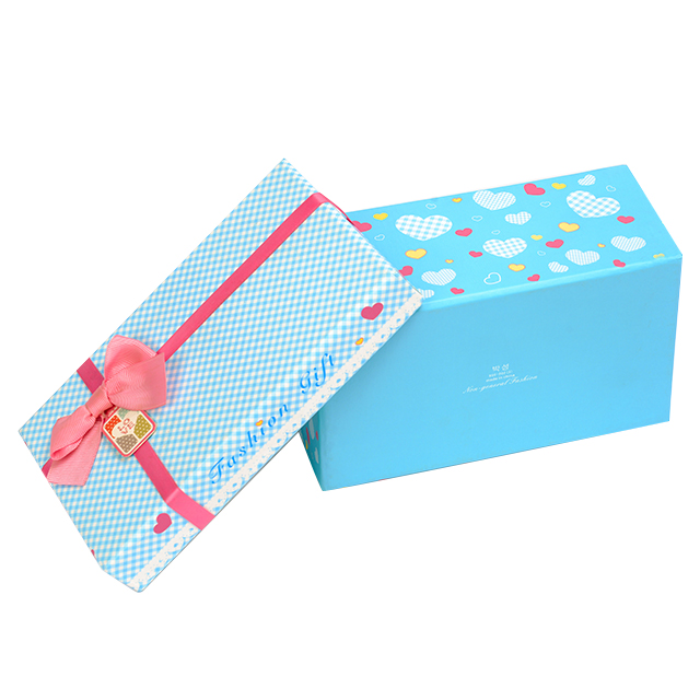 Custom Printed Gift Box Creative Upper and Lower Cover Packaging Gift Box Paperboard Paper Gift Box