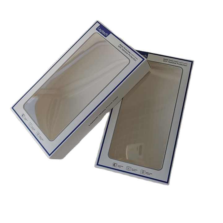 Custom Display Packaging Boxes With PVC Window Smart Electronics Package Boxes With PVC Window Consumer Electronics Package Box