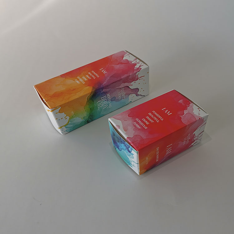 Custom Colorful Skin Care Package Box Foldable Cardboard Paper Box Bath Packaging Box Printing