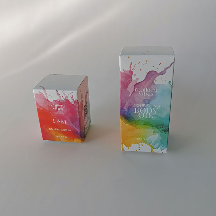 Custom Colorful Skin Care Package Box Foldable Cardboard Paper Box Bath Packaging Box Printing