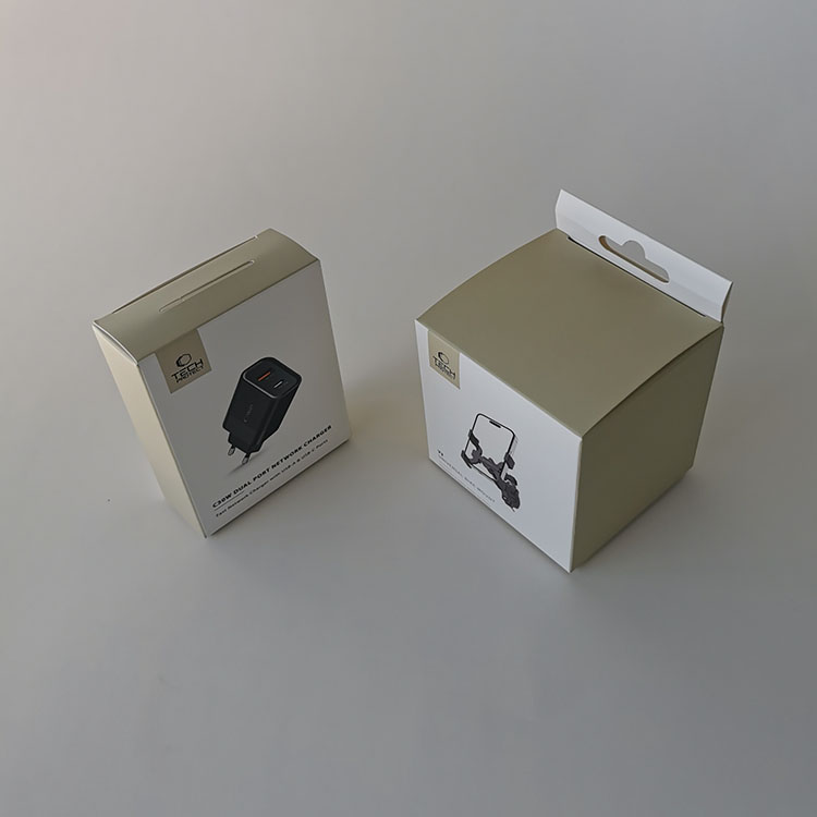 Customized Small Corrugated Box for Wireless Charger Electronics Corrugated Package Box Corrugated Paper Box for Electronics