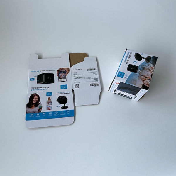 Customized Micro Flute Corrugated Boxes for Electronics Corrugated Board Box for Camara 3C Electronic Products Packaging Box