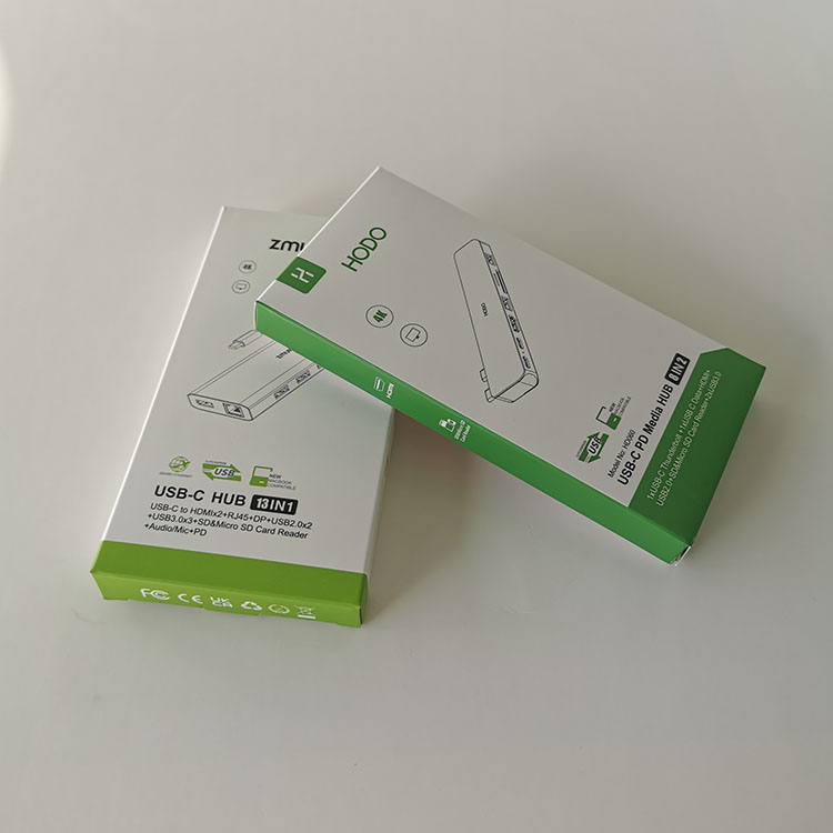 Custom Charger Package Box Electronics Power Bank Packaging Box Phone Case Portable Charger Consumer Electronic Packaging Box