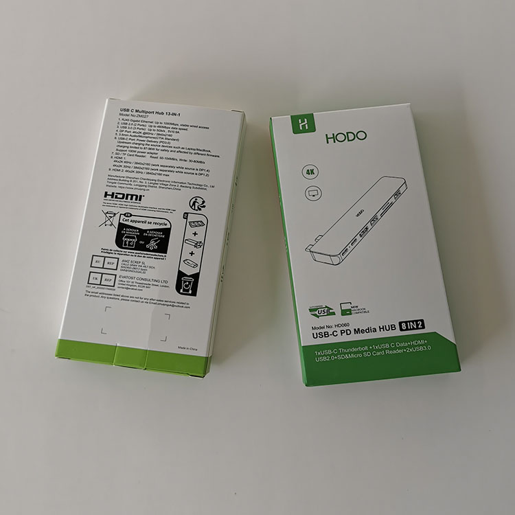 Custom Charger Package Box Electronics Power Bank Packaging Box Phone Case Portable Charger Consumer Electronic Packaging Box