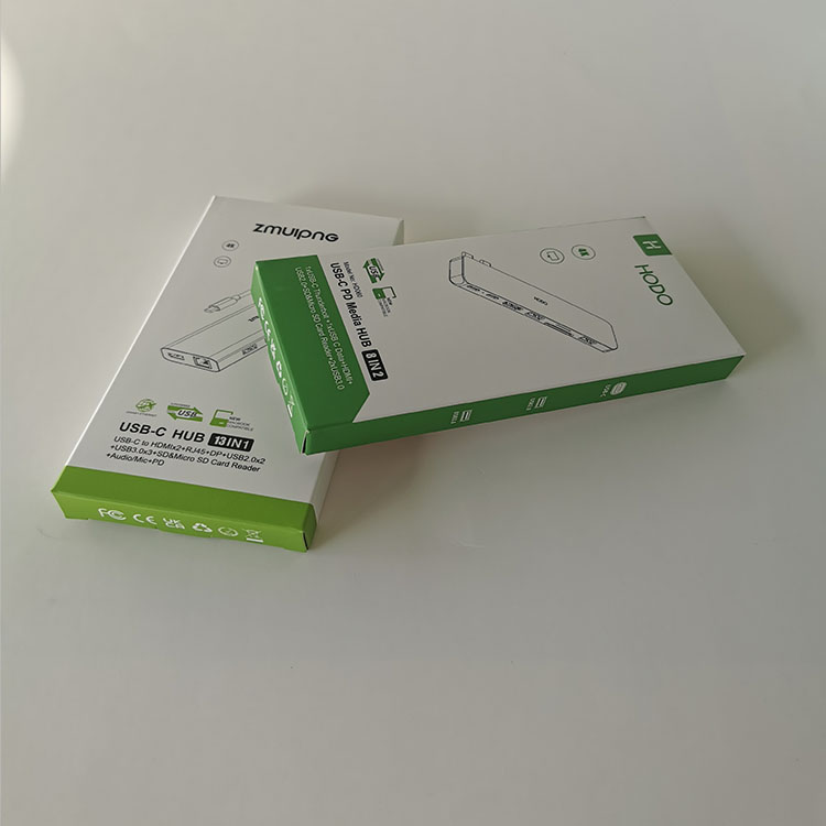 Custom Charger Package Box Electronics Power Bank Packaging Box Phone Case Portable Charger Consumer Electronic Packaging Box