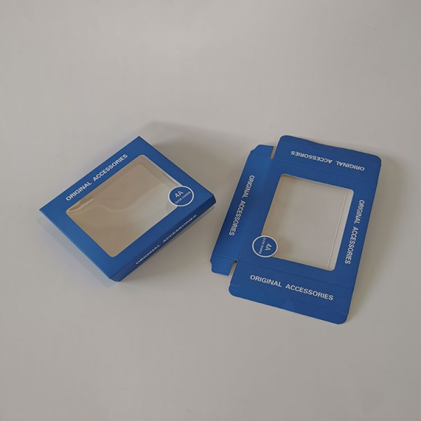 Customized Package Box With Transparent Window Mobile Phone USB Charger Packaging Box Fast Charger Paper Box With Clear Window