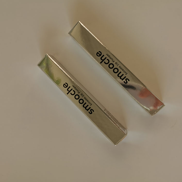 Custom Luxury Lipstick Paper Boxes Lipstick Tube Paper Cosmetic Lipstick Packaging Box Luxury Silver Paper Boxes for Lipstick