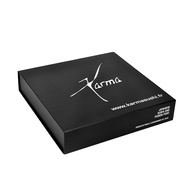 Custom Matte Black Folding Box Luxury Gift Paper Box for Bedding Set/Apparel /Wedding Dress Gift Paper Package Box With Magnetic
