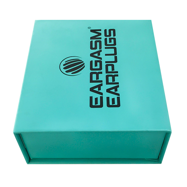 Recyclable Luxury Black Cardboard Package Box With EVA Hard Rigid Magnet Paper Box With EVA Book Shape Package Box With Magnetic