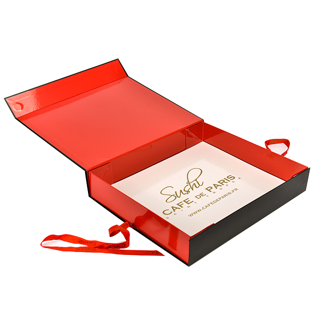 Custom Folding Paper Box With Magnetic Folding Gift Package Boxes for Underwear Clothing Shoe Folding Packaging Box