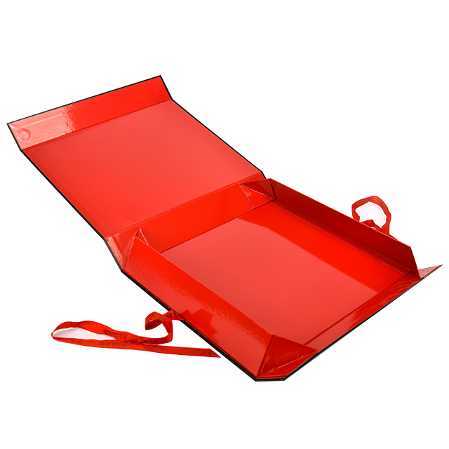 Custom Folding Paper Box With Magnetic Folding Gift Package Boxes for Underwear Clothing Shoe Folding Packaging Box