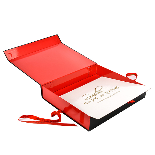 Custom Folding Paper Box With Magnetic Folding Gift Package Boxes for Underwear Clothing Shoe Folding Packaging Box