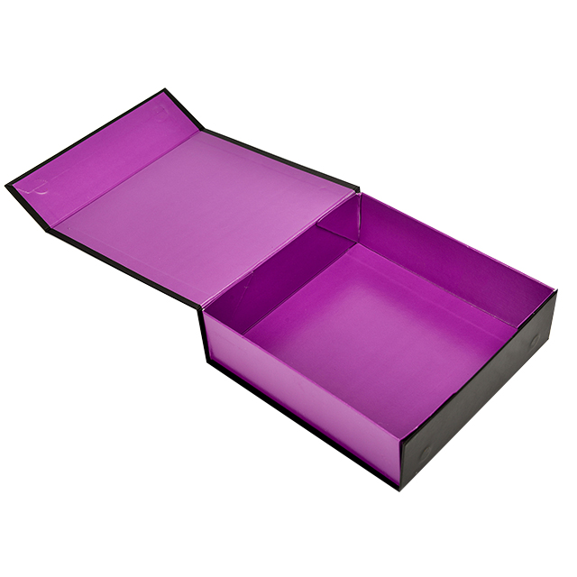 Custom Book Shape Folding Paper Box With Magnetic Custom Folding Gift Boxes Paper Packaging Boxes With Ribbon for Gift