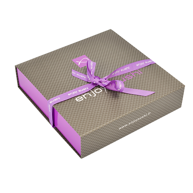 Custom Book Shape Folding Paper Box With Magnetic Custom Folding Gift Boxes Paper Packaging Boxes With Ribbon for Gift