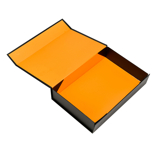Custom Folding Gift Paper Box Rigid Magnetic Paper Boxes With Lid Custom Folding Magnetic Packaging Box for Garment or Gift