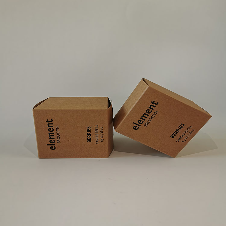 Customized Eco-Friendly Kraft Paper Box for Food Brown Kraft Paper Packaging Box for Cosmetic Essential Oil Kraft Paper Box
