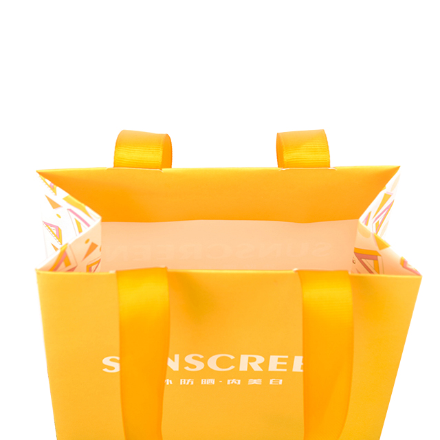 Custom Printed Gift Paperr Bags with Ribbon Handles,White Cardboard Paper Bags for Shopping, Paper Bags for Garment