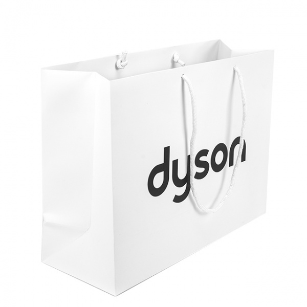 Custom Promotions Clothing Shoe Paper Bag With Ribbon Eco-Friendly Paper Bag with Handle White Cardboard Paper Bag for Shopping