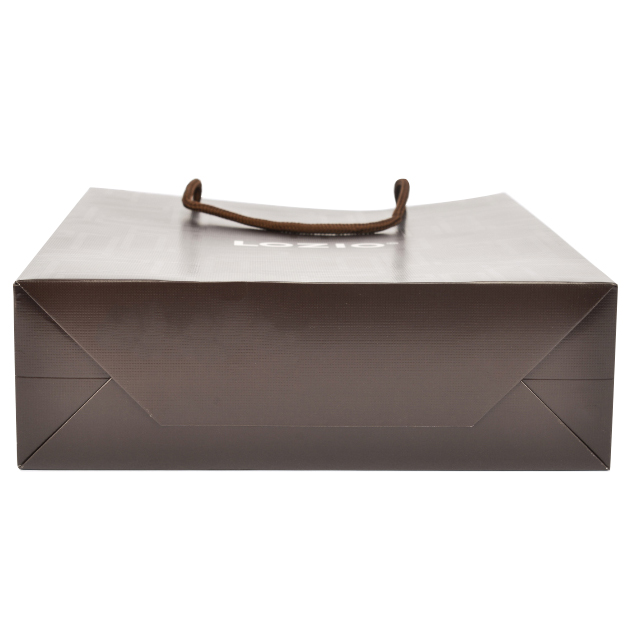 Custom Paper Bag Clothing Shopping Paper Bag Garment Paper Bag With Ribbon Rope Recyclable Luxury Gift Shopping Bags