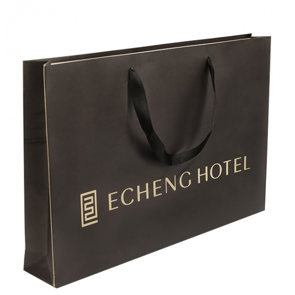 Custom Luxury Paper Bag Luxury Clothing Shopping Paper Bag Garment Paper Bag With Ribbon Rope Luxury Gift Shopping Bags