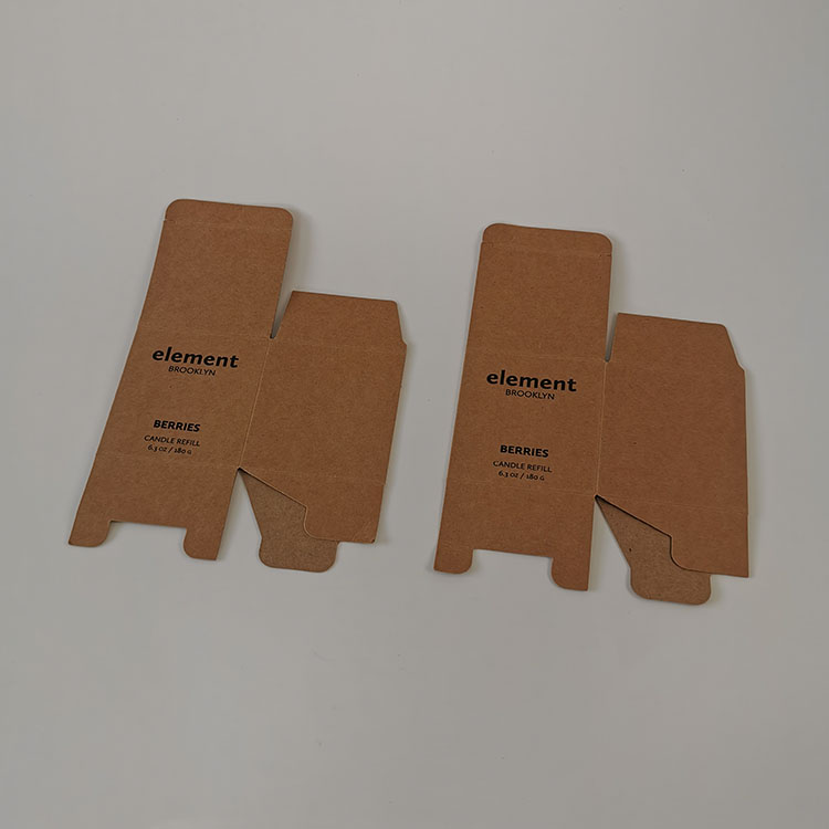 Customized Eco-Friendly Kraft Paper Box for Food Brown Kraft Paper Packaging Box for Cosmetic Essential Oil Kraft Paper Box