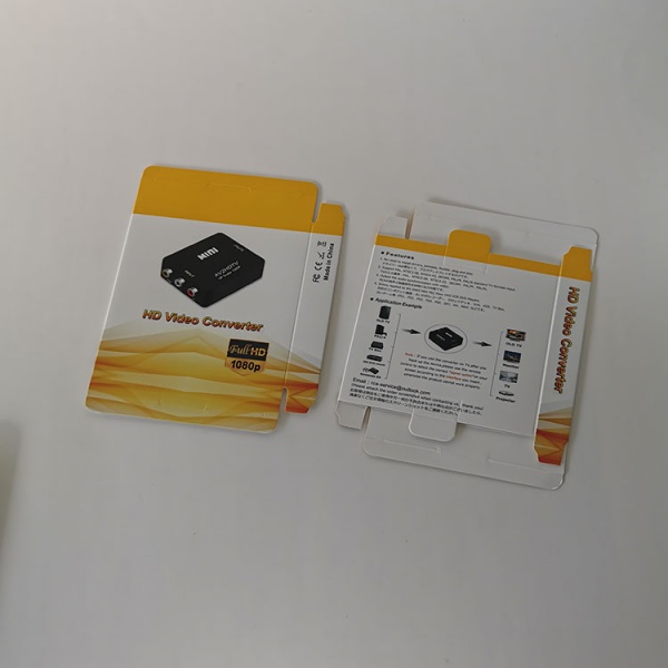 Custom 3C Digital Paper Packaging Box Mobile Phone Data Cable Package Box Charging Cable Product Box Printing