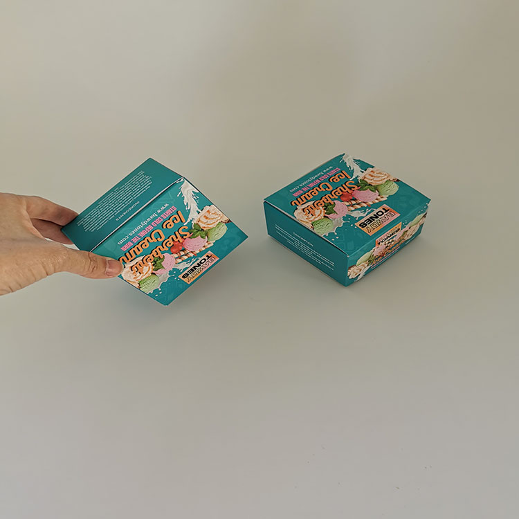 Custom Face Cream Packaging Box White Cardboard Paper Box Skin Care Facial Cleanser Packaging Boxes Cosmetic Package Boxes